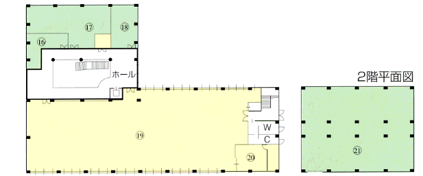 2階平面図
